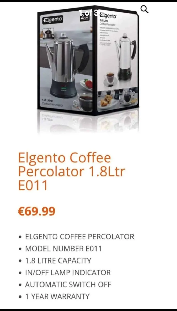 coffee percolator machine - Image 1