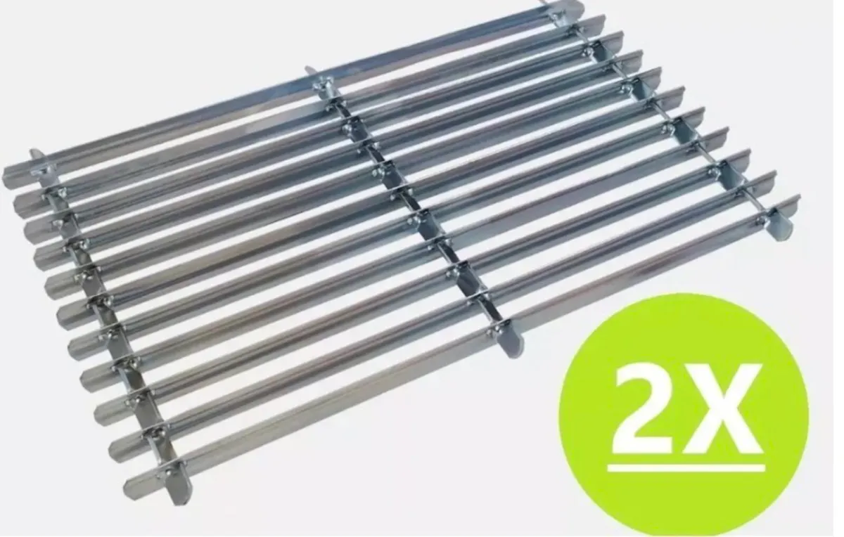 2 x Metal Door Mats Shoe Boot Scraper NEW - Image 2