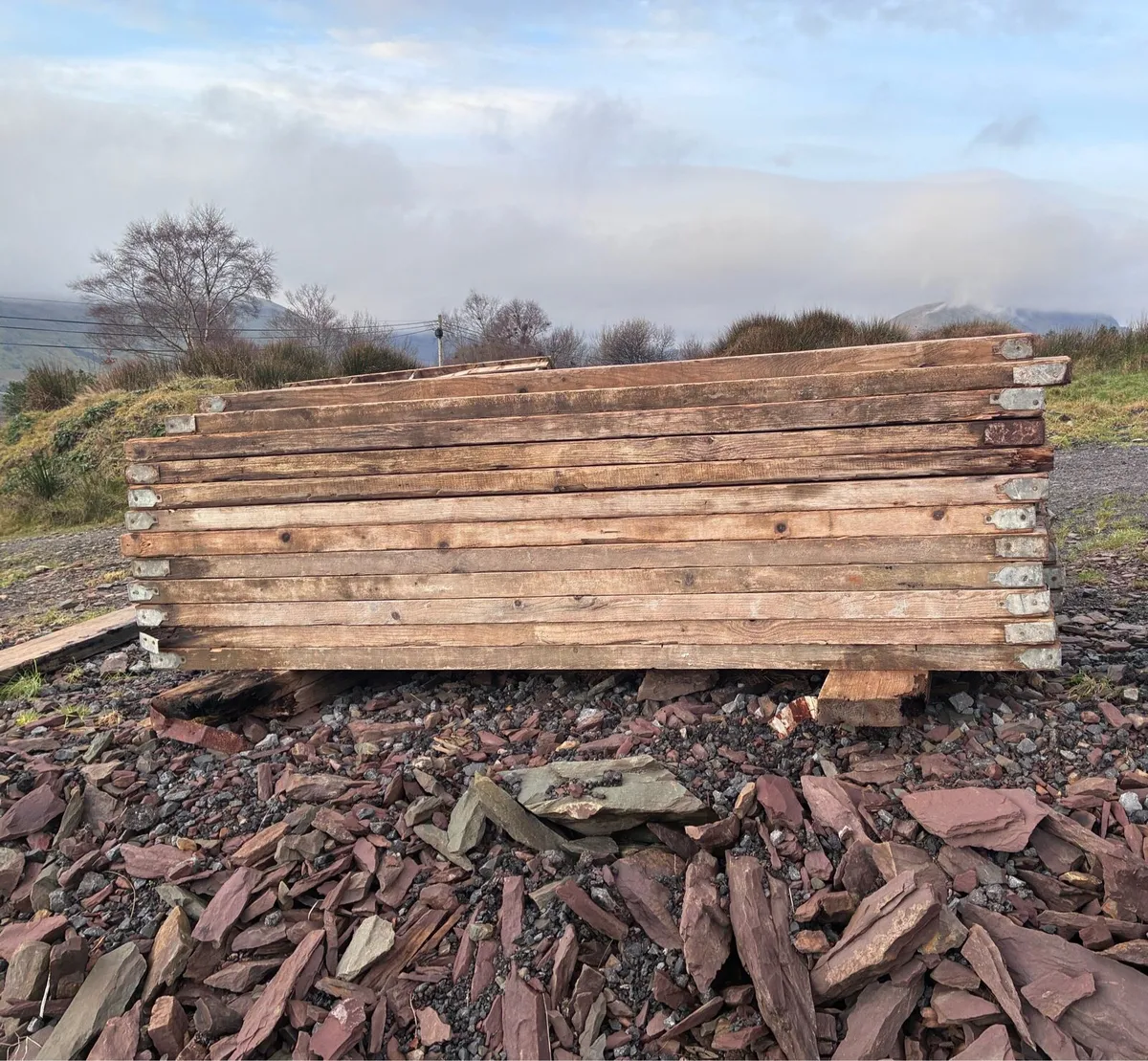 Scaffolding planks for sale for gardening purposes - Image 1