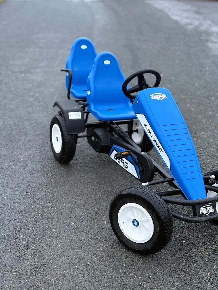 Blue Berg go-cart (comes with extra seat) - Image 2