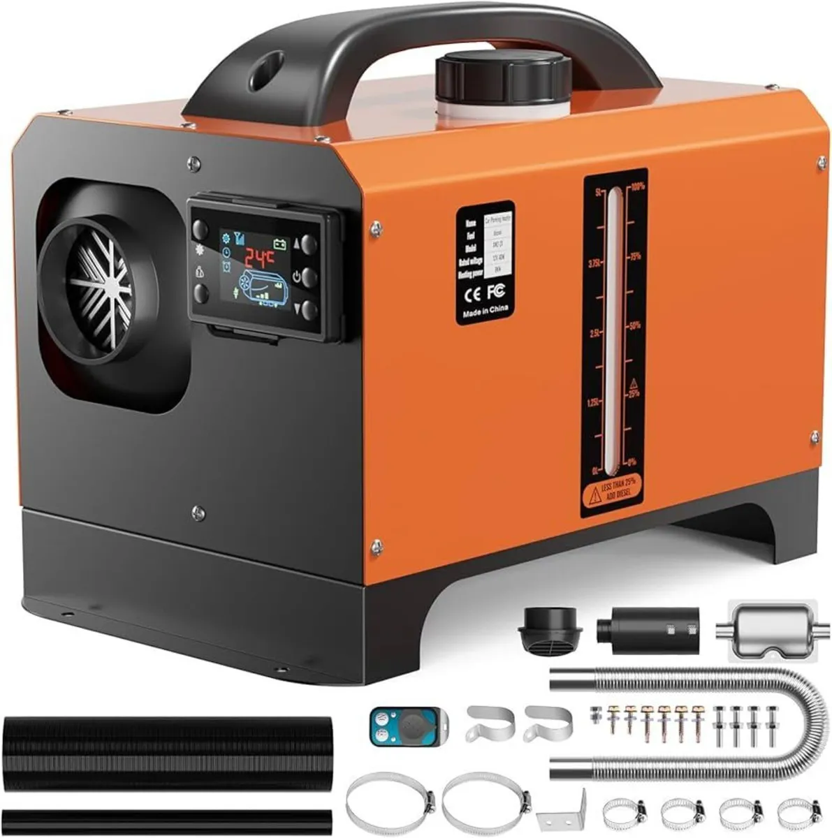 8kW Diesel Kerosene heater for Shed - Image 2