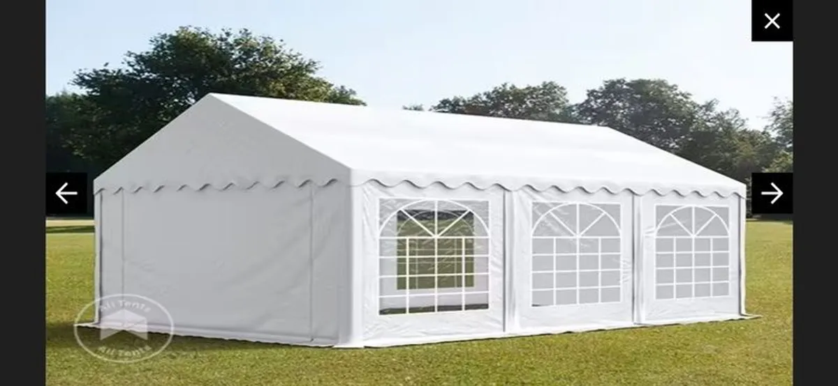 Marquee 6x3m - Image 1