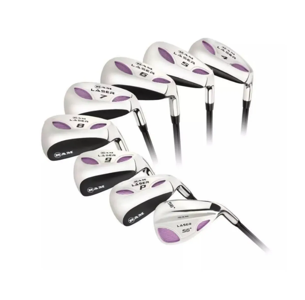 RAM Golf Ladies Laser Hybrid Irons Set 4-SW NEW - Image 1