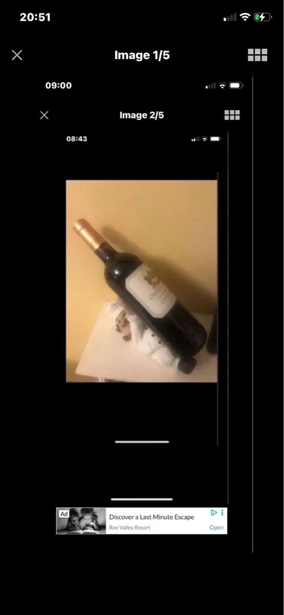 Chef Wine Holder - Image 1