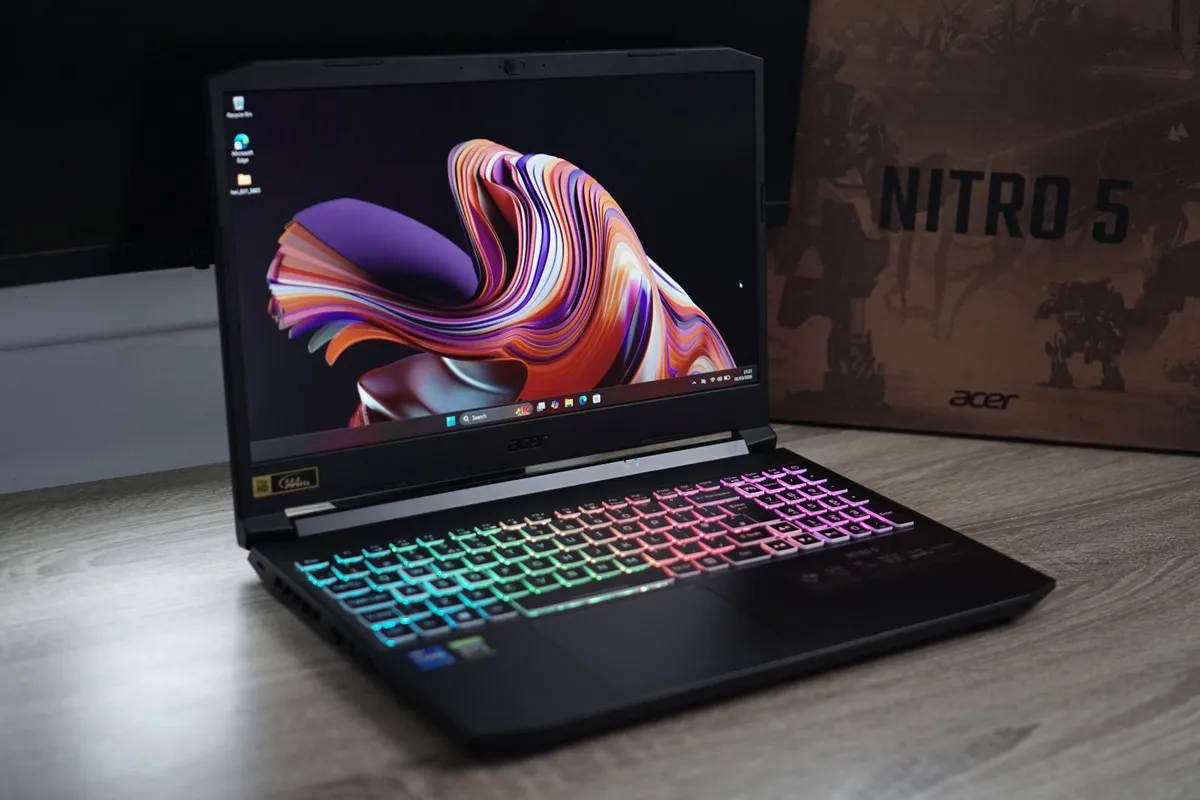 Acer Nitro 5 15.6" 144Hz Gaming Laptop | RTX 3070 - Image 1