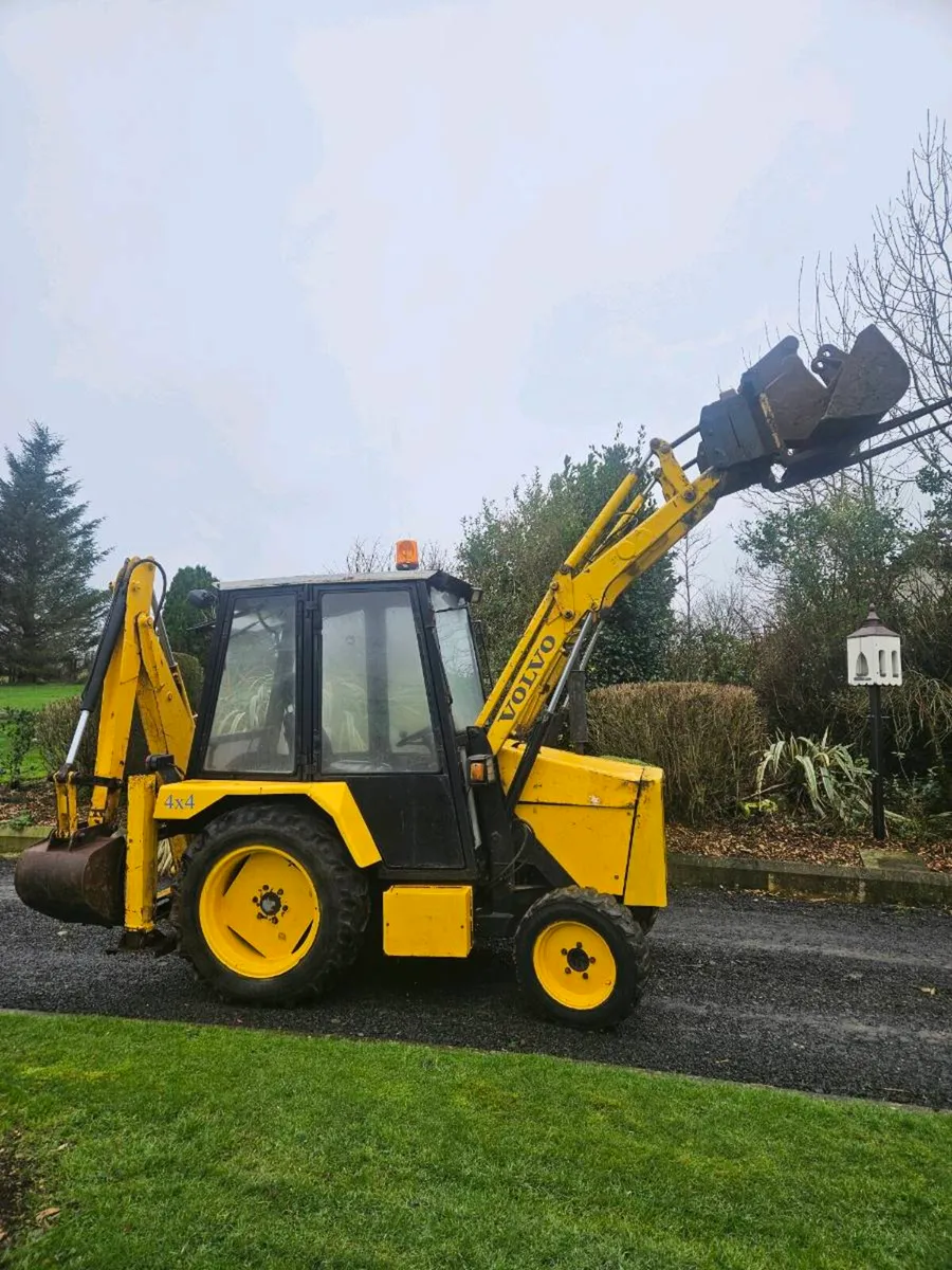 Lewis Badger 4x4 wheeled digger - No VAT - Image 2