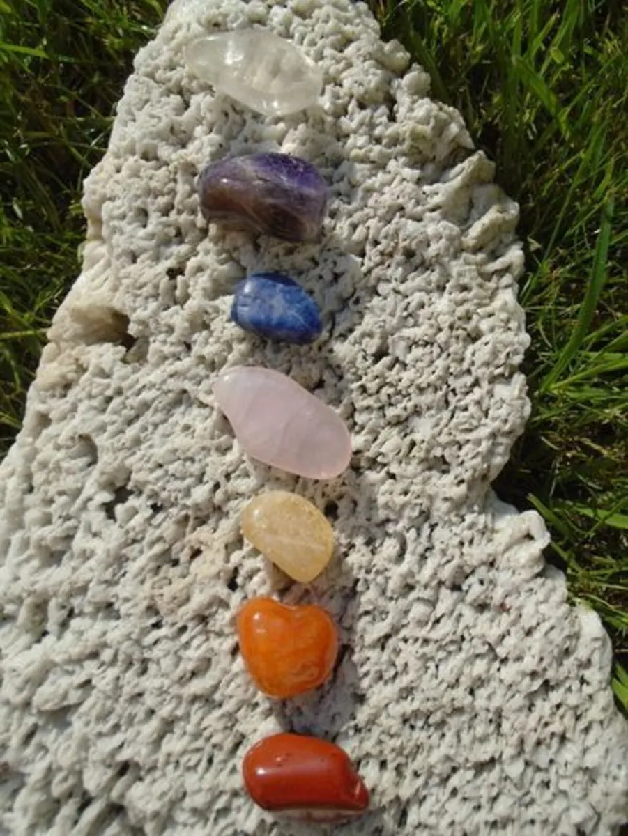 Crystal chakra set, Crystals,Gift, - Image 3