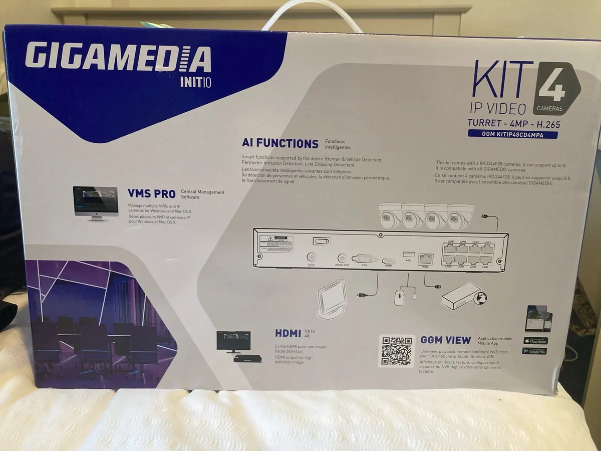 Gigamedia 4 IP Video Kit - Image 2