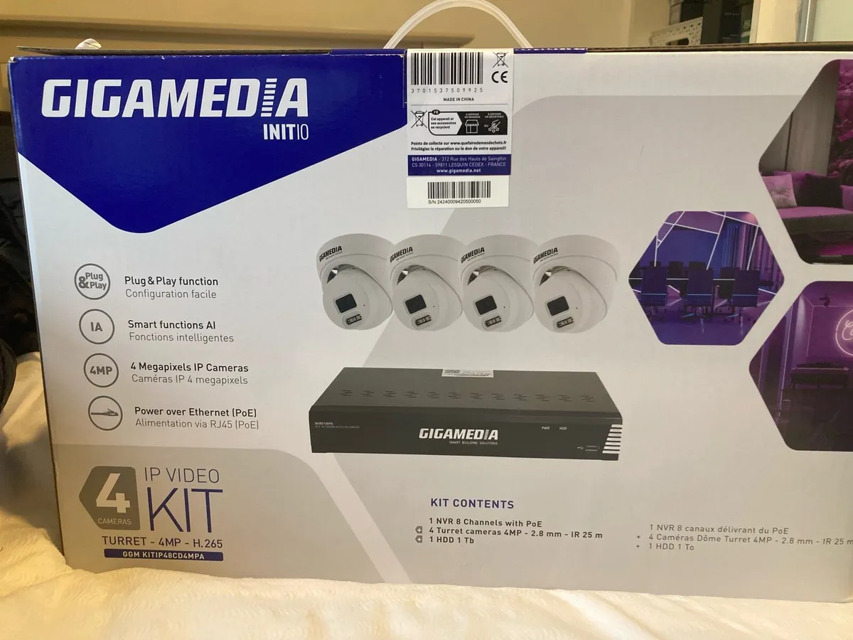 Gigamedia 4 IP Video Kit - Image 1