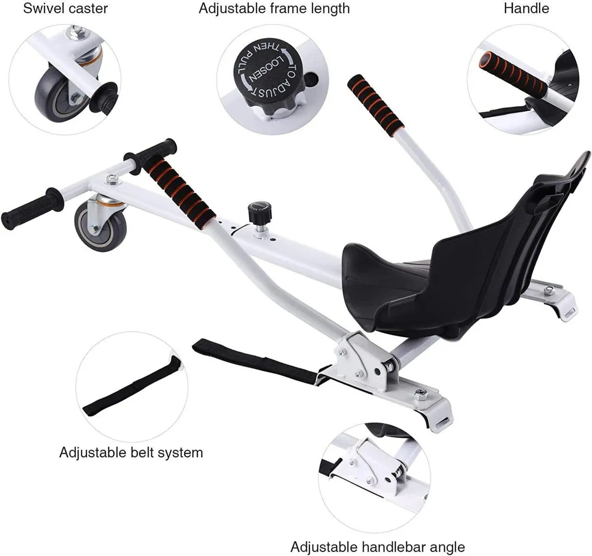 Universal Hoverboard Kart Seat Attachment - Image 1