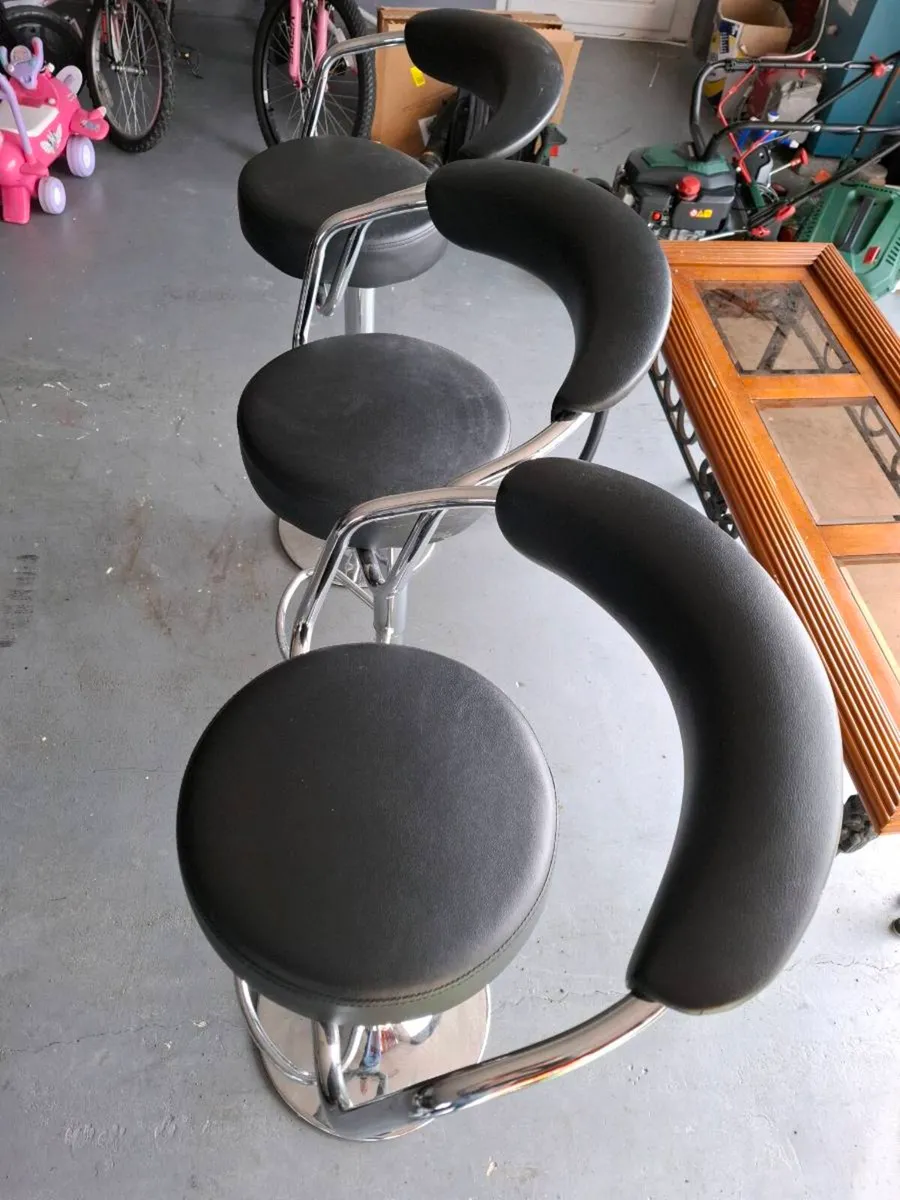 3x island stools, breakfast bar - Image 2