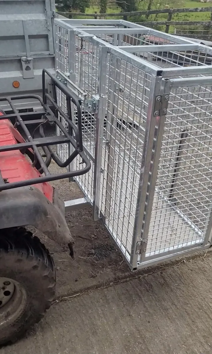 Quad Crate, Cage, Sheep transport attachment. - Image 1