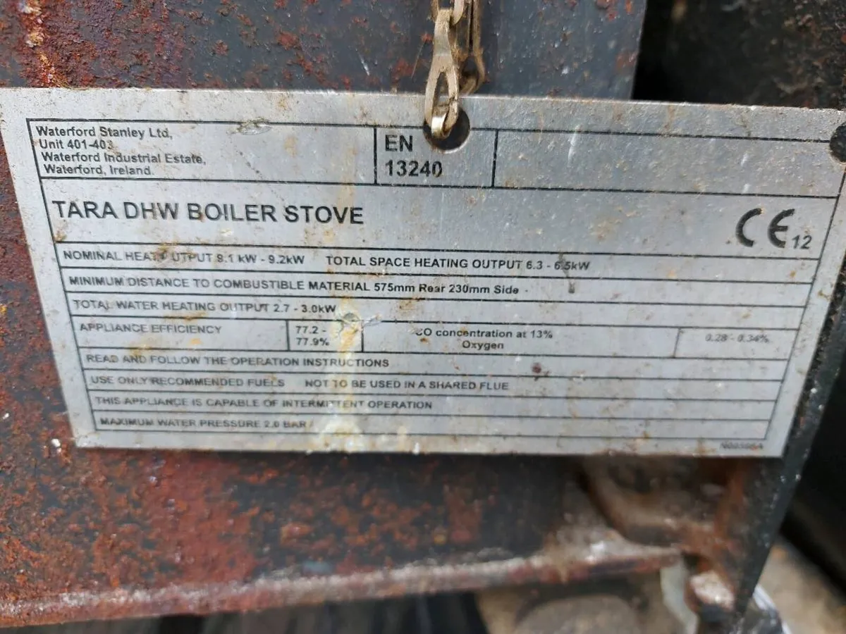 Stanley boiler stove - Image 1