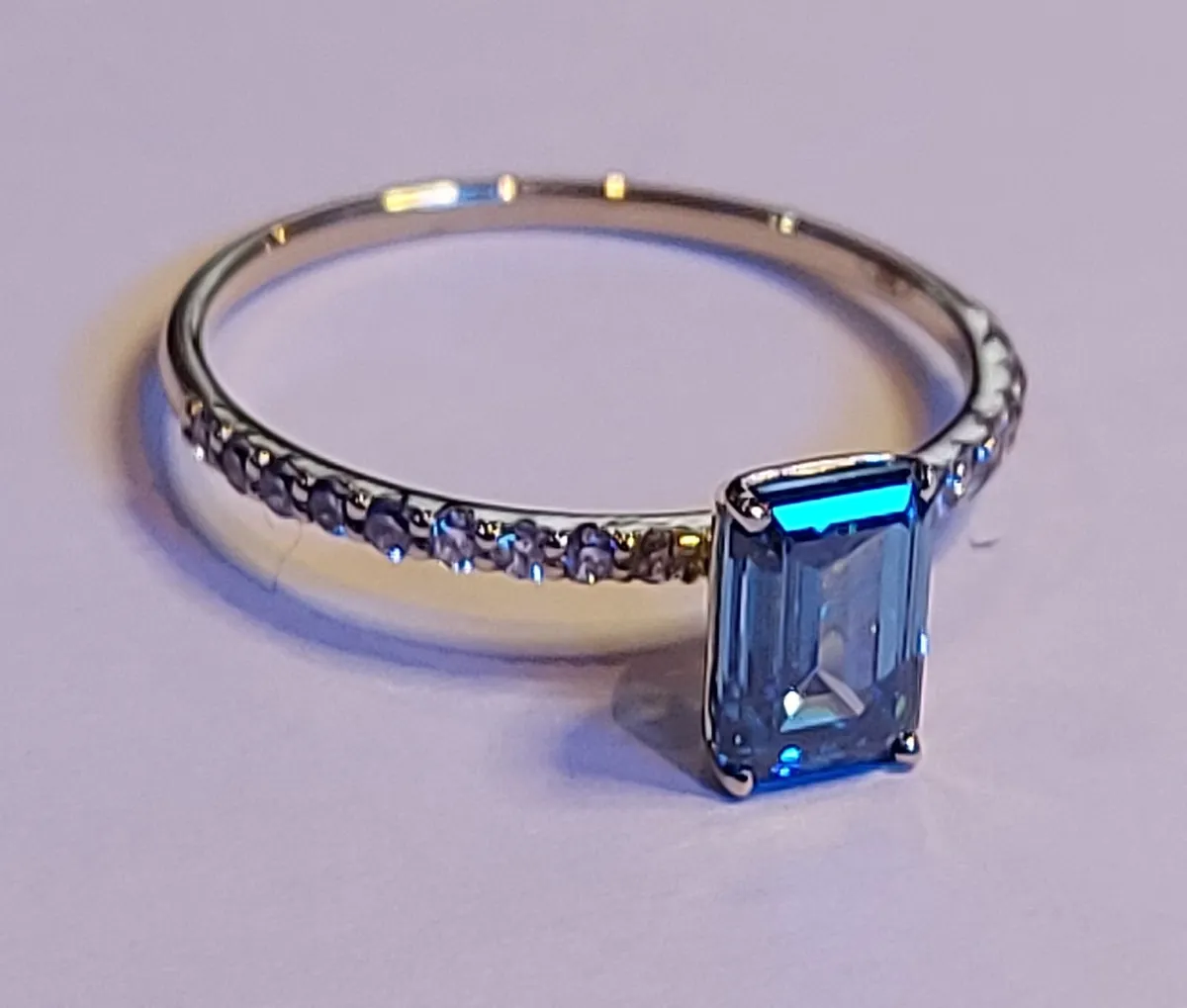 14k Gold ring with 1.32 ct Lab-Grown Diamond IGI - Image 1