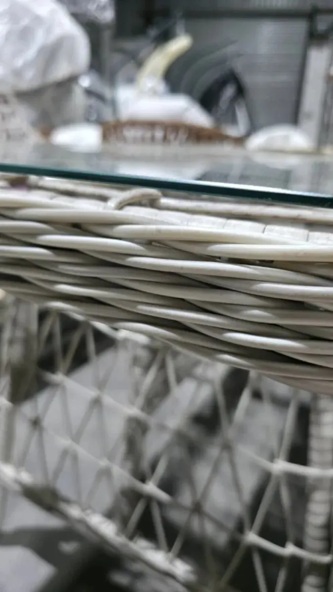 Garden furniture set 6-Piece Wicker - Image 1