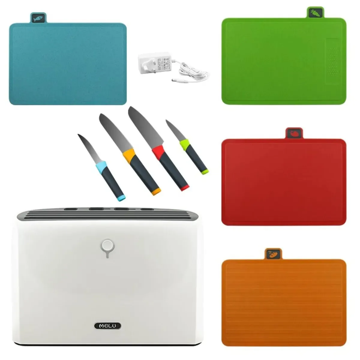 Kitchen Chopping board and knife set uv brand new - Image 4