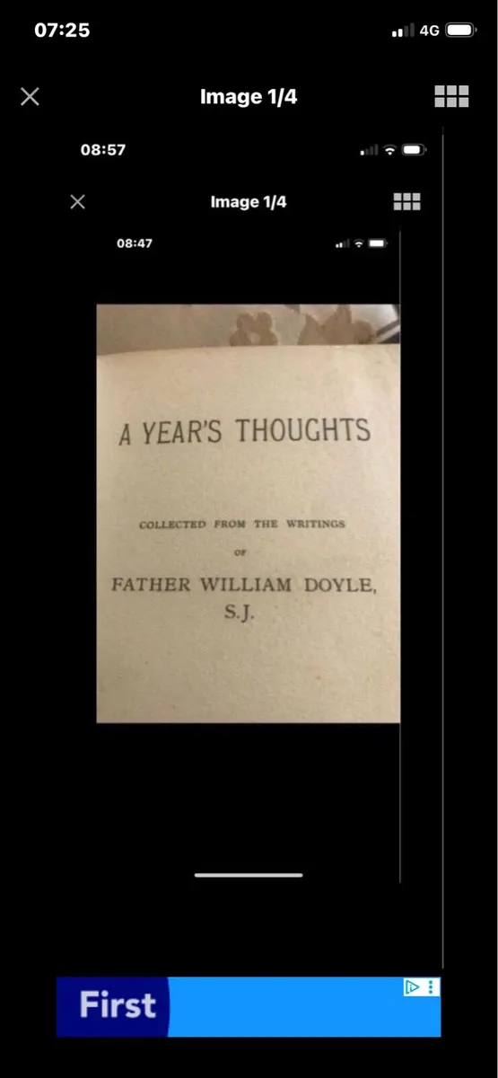 A Year’s Thoughts- Fr. William Doyle - Image 1