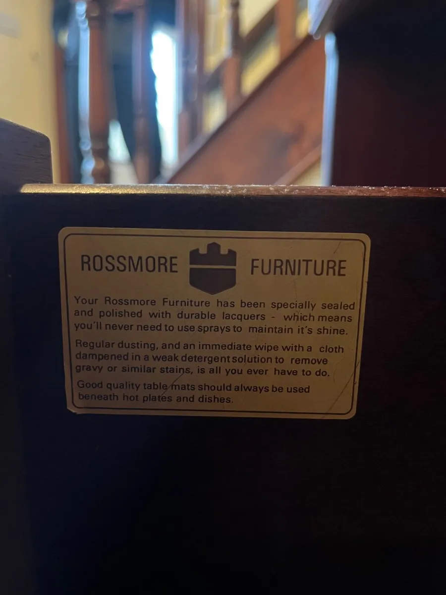 Solid Wood Hall Table / Console Table with Storage - Image 2