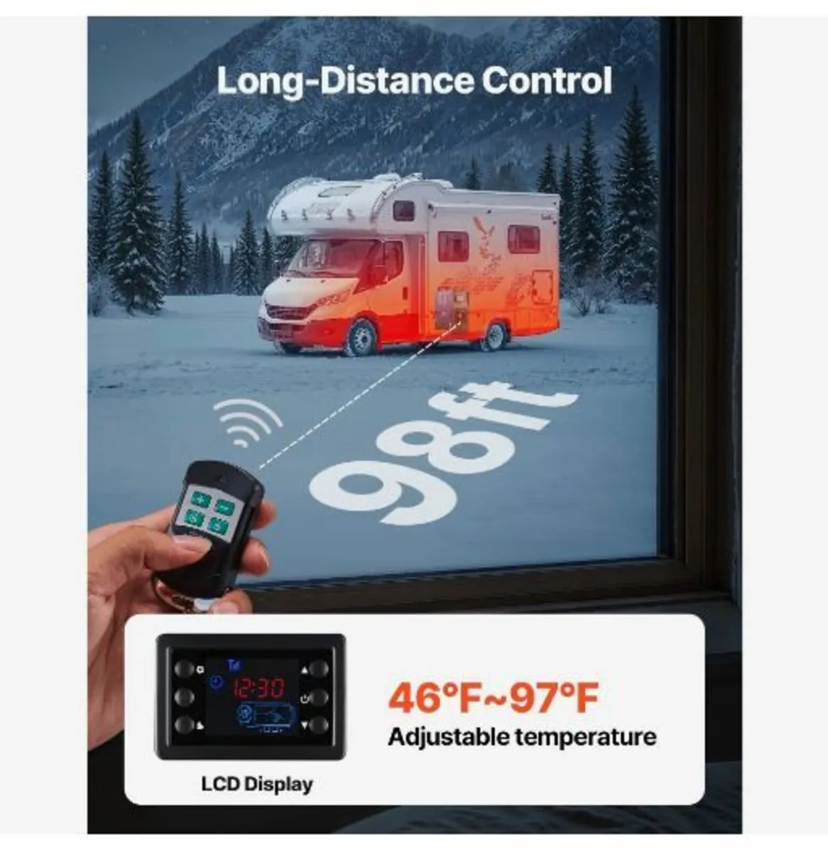 Diesel Heater, 12-24V 5-8KW - Image 2