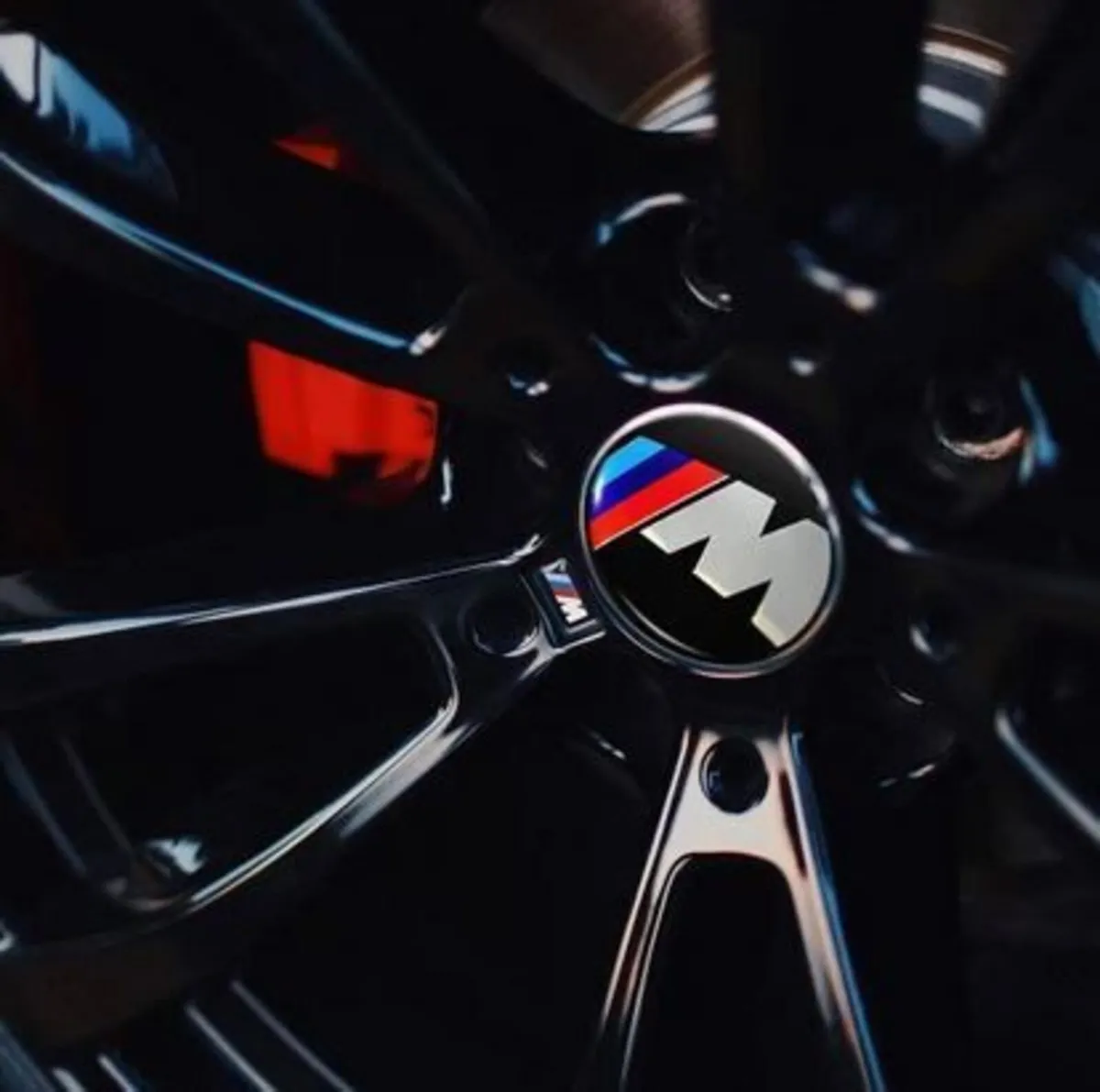 Bmw M Sport Caps (68mm) Free Post - Image 2