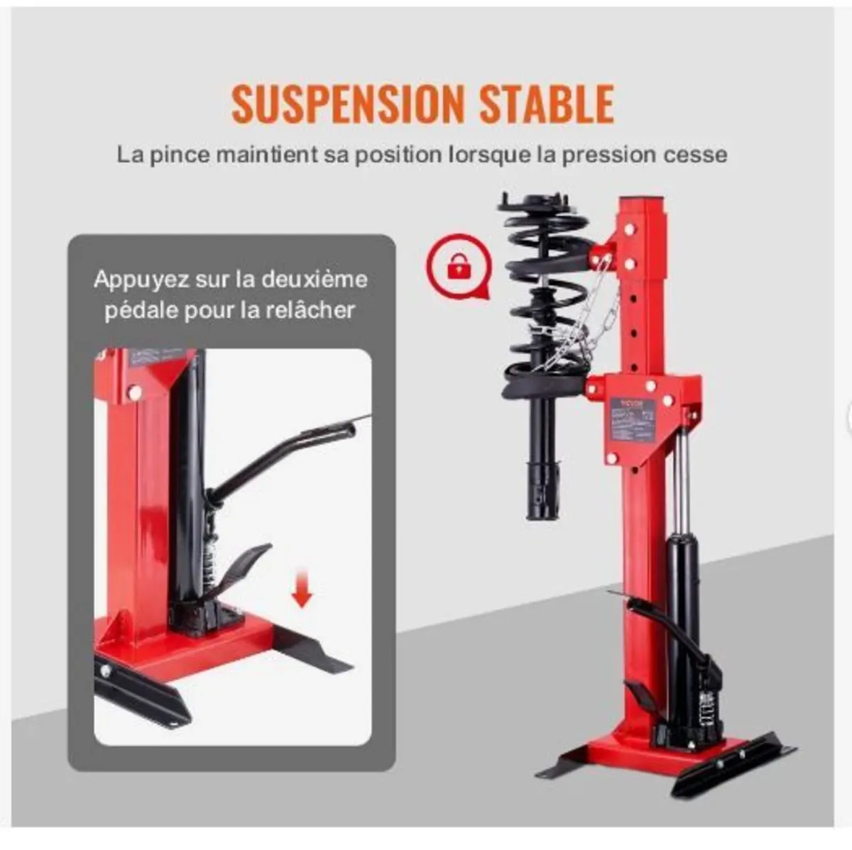 Strut Spring Compressor, 4.5 Ton - Image 2
