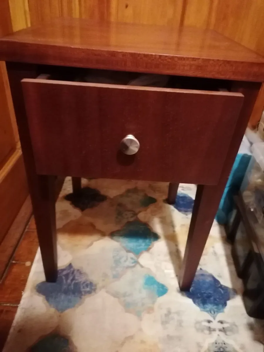 Hall table with drawer