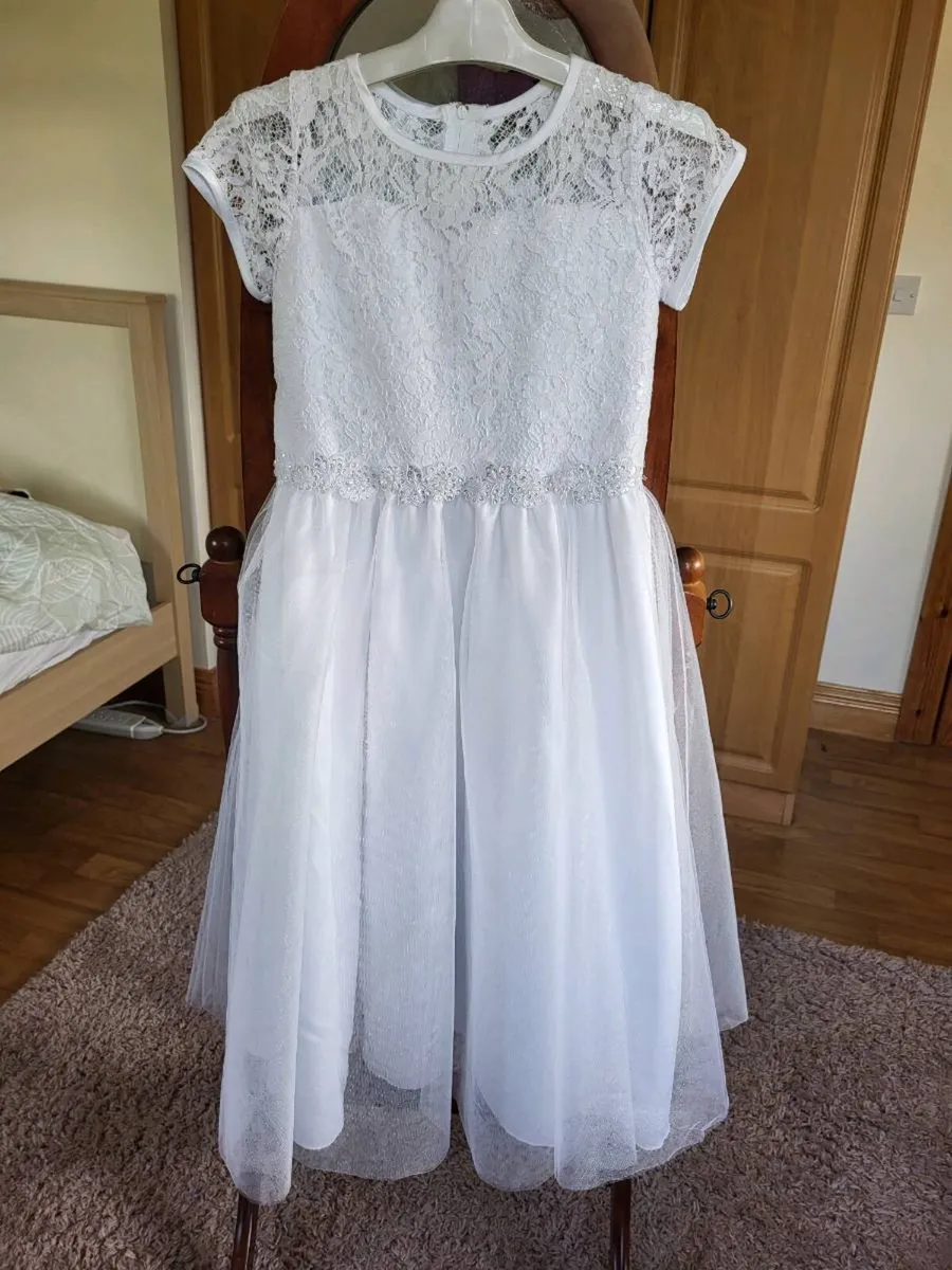 COMMUNION DRESS AND SHOES - Image 1