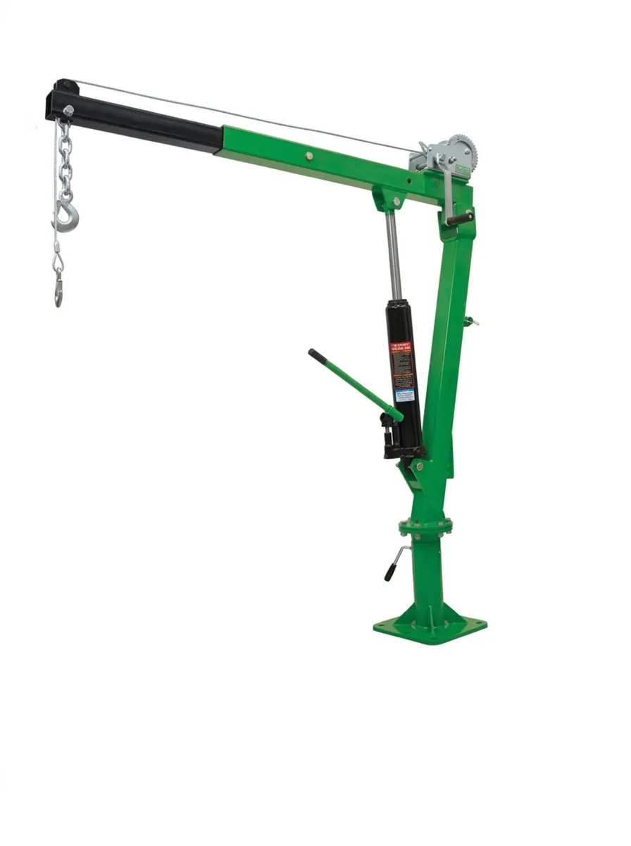 PACINI 2000LB Swivel Truck Crane (900kg) - Image 1