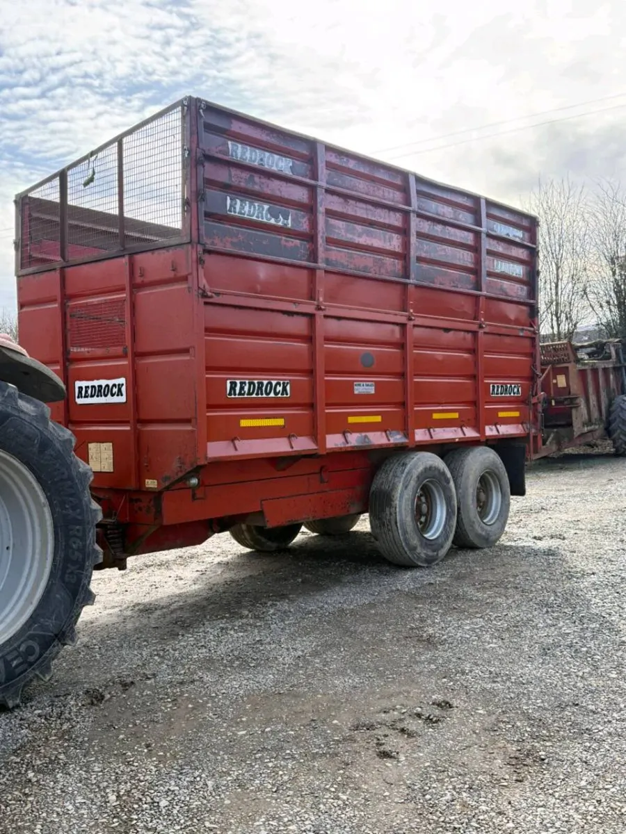 Redrock 18 foot silage grain trailer - Image 1