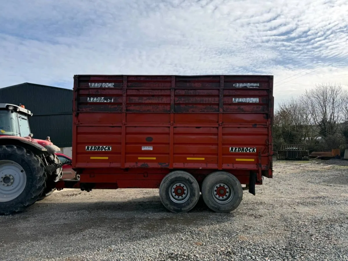 Redrock 18 foot silage grain trailer - Image 2
