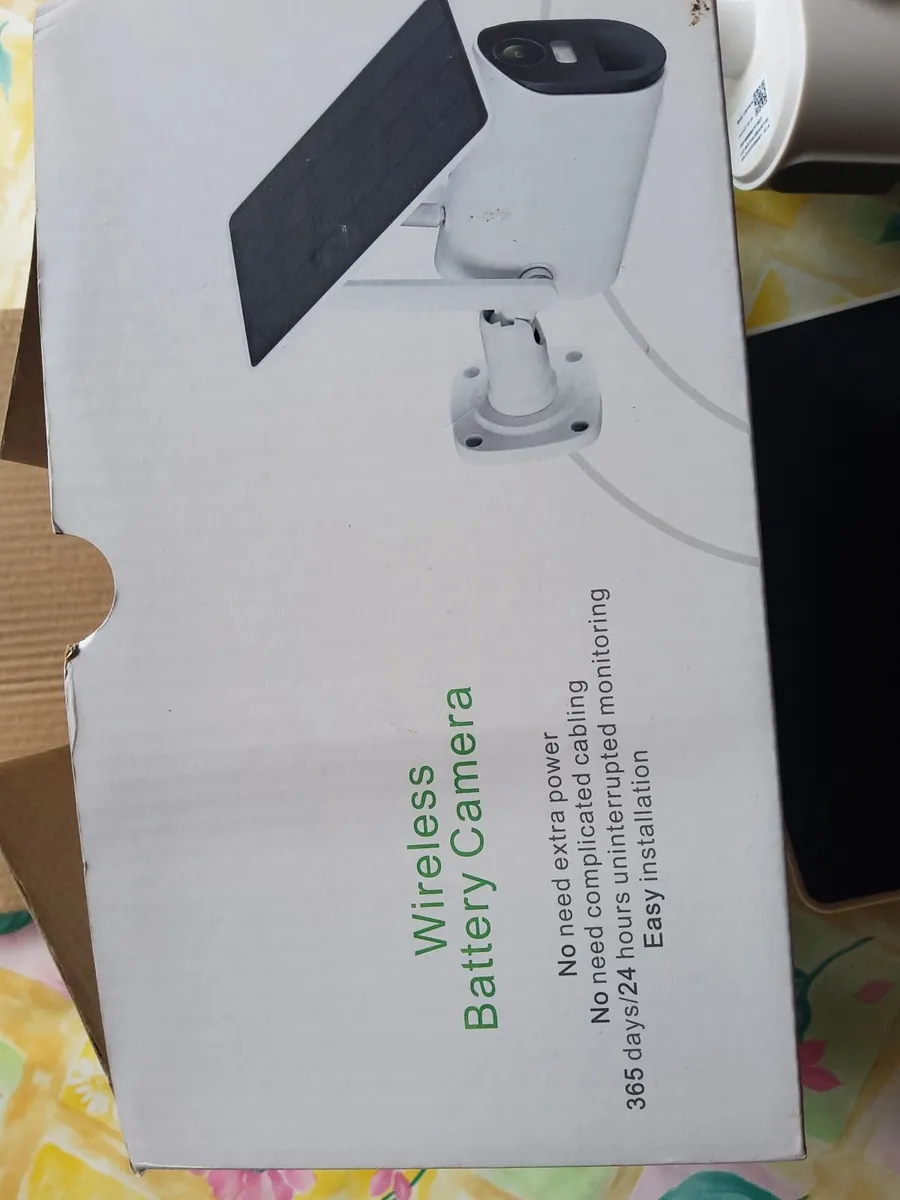 Wireless battery camera as new - Image 2