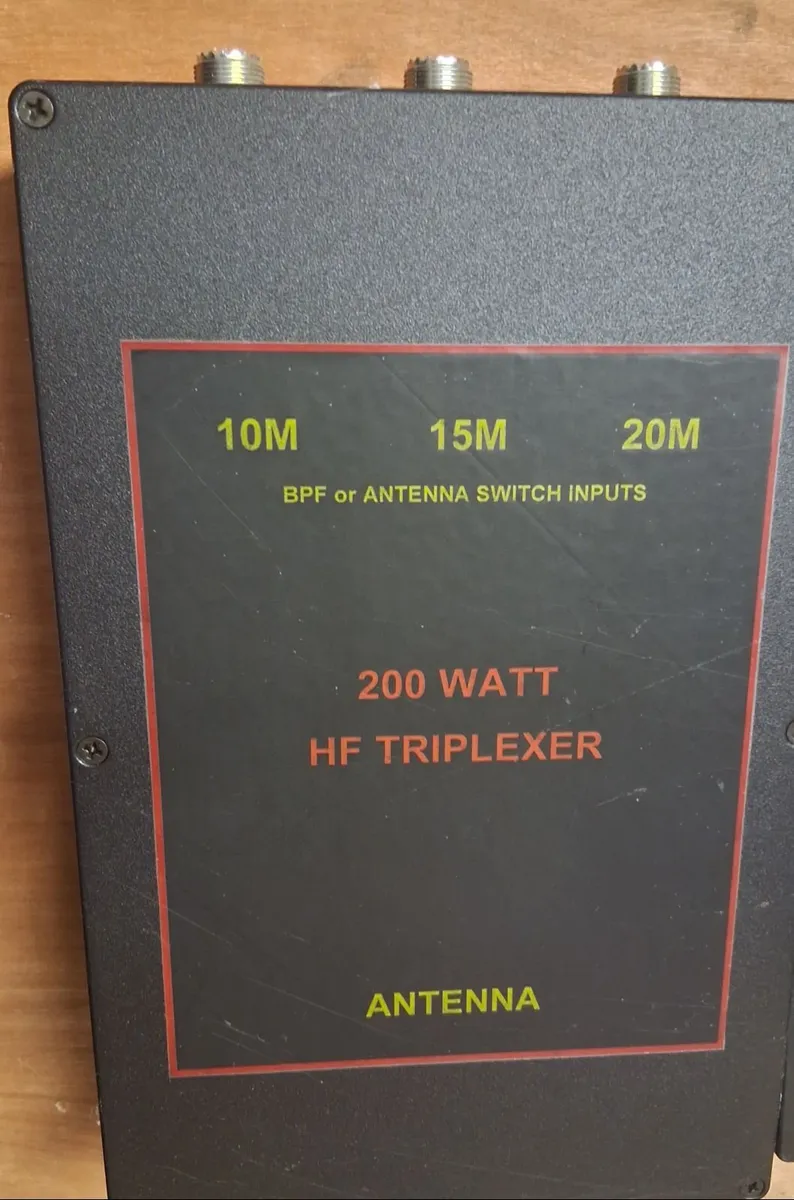 200W HF Triplexer - Image 1