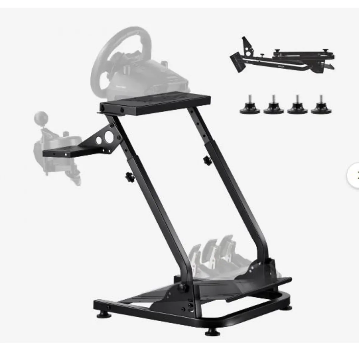 Racing Wheel Stand, Adjustable & Foldable - Image 1