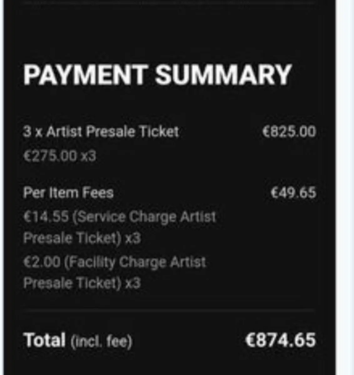 3 x Westlife Presale Tickets Sat 26 September 2026 - Image 2