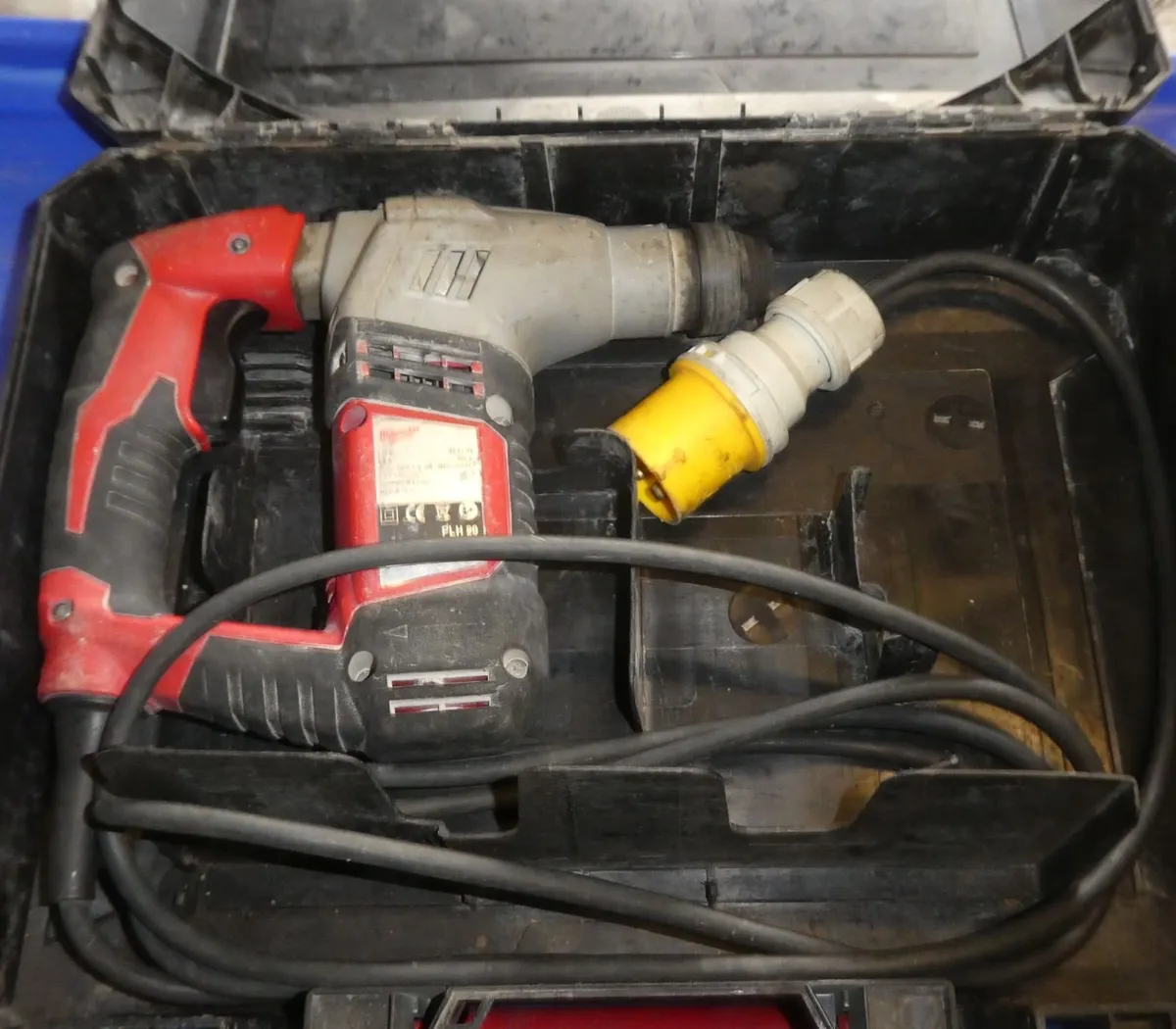 Milwaukee Hammer Drills x 3 Plh32QEX, Plh 20 - Image 1