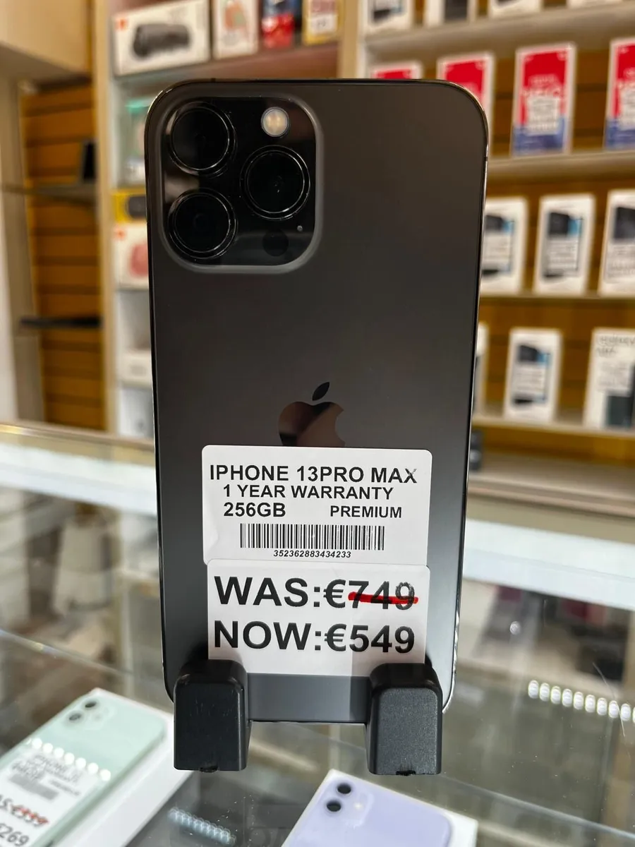 IPHONE 13PRO MAX 1 YEAR WARRANTY 256GB - Image 1