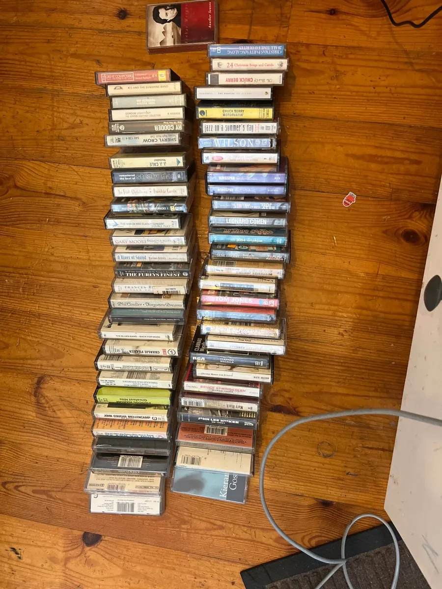 Audio cassettes rock pop job lot - Image 2
