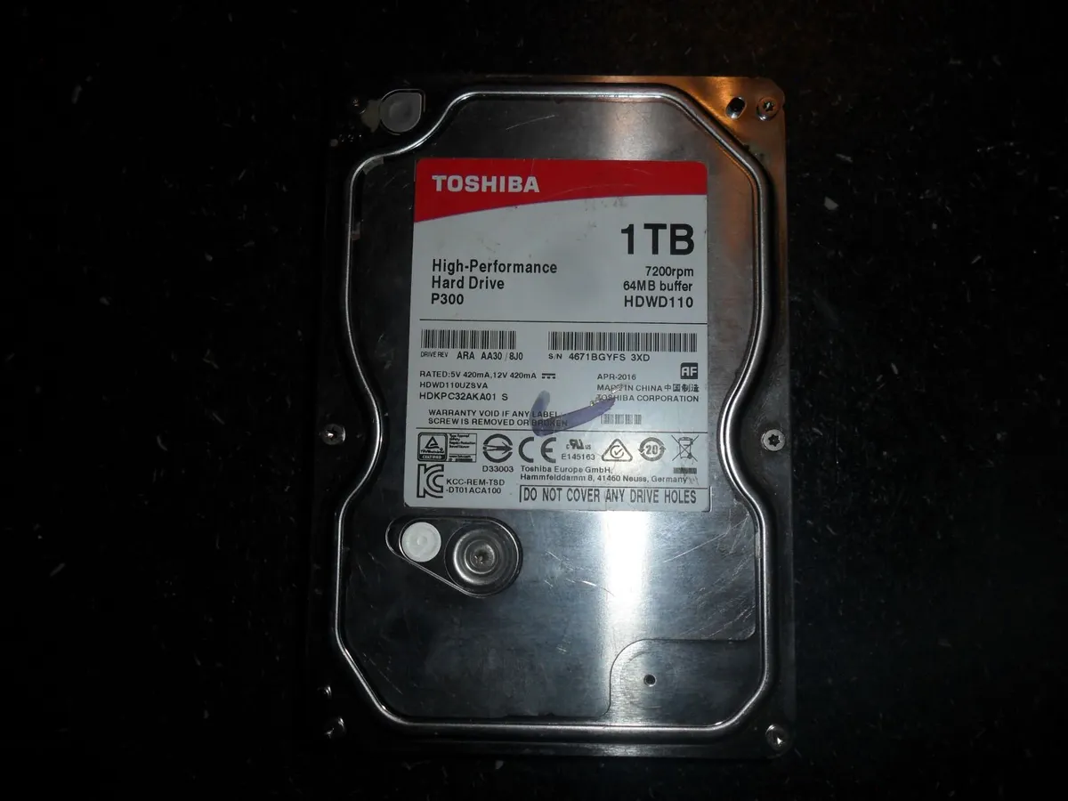TOSHIBA Hdd 1 TB - Image 4