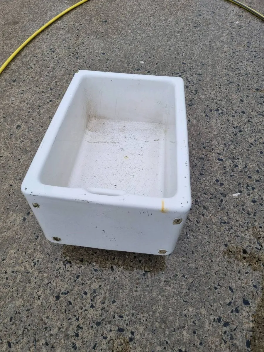Original old Belfast sink 1970s - Image 4