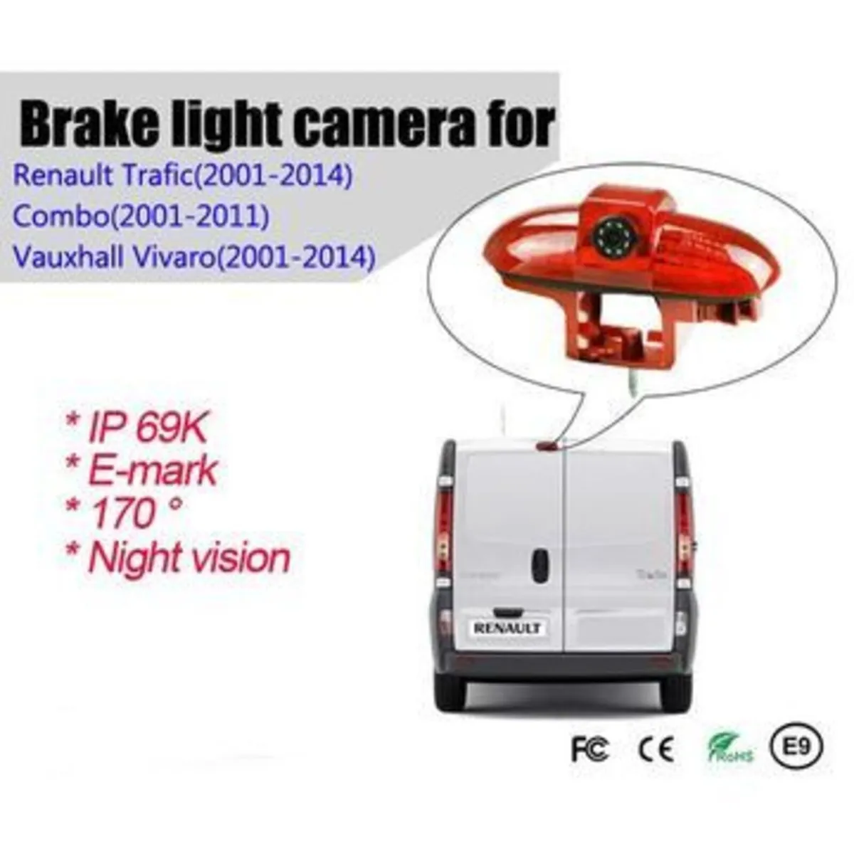Reversing Camera Kit for Trafic Primastar Vivaro C - Image 2
