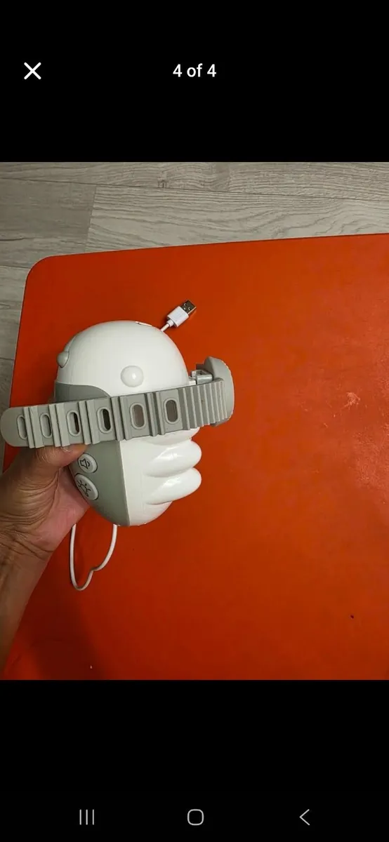 Nuby Pram Rocker Jitterbug Baby Vibration Sound Cr - Image 3