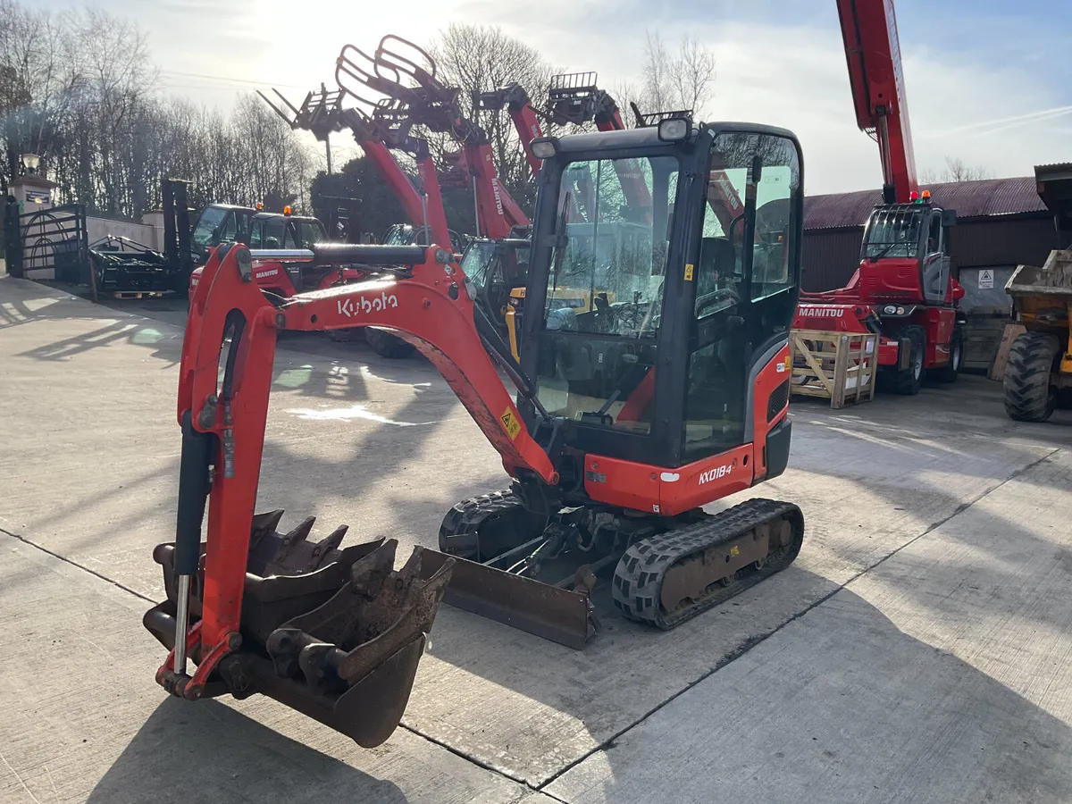 Kubota KX018-4 (Mini Digger) - Image 2