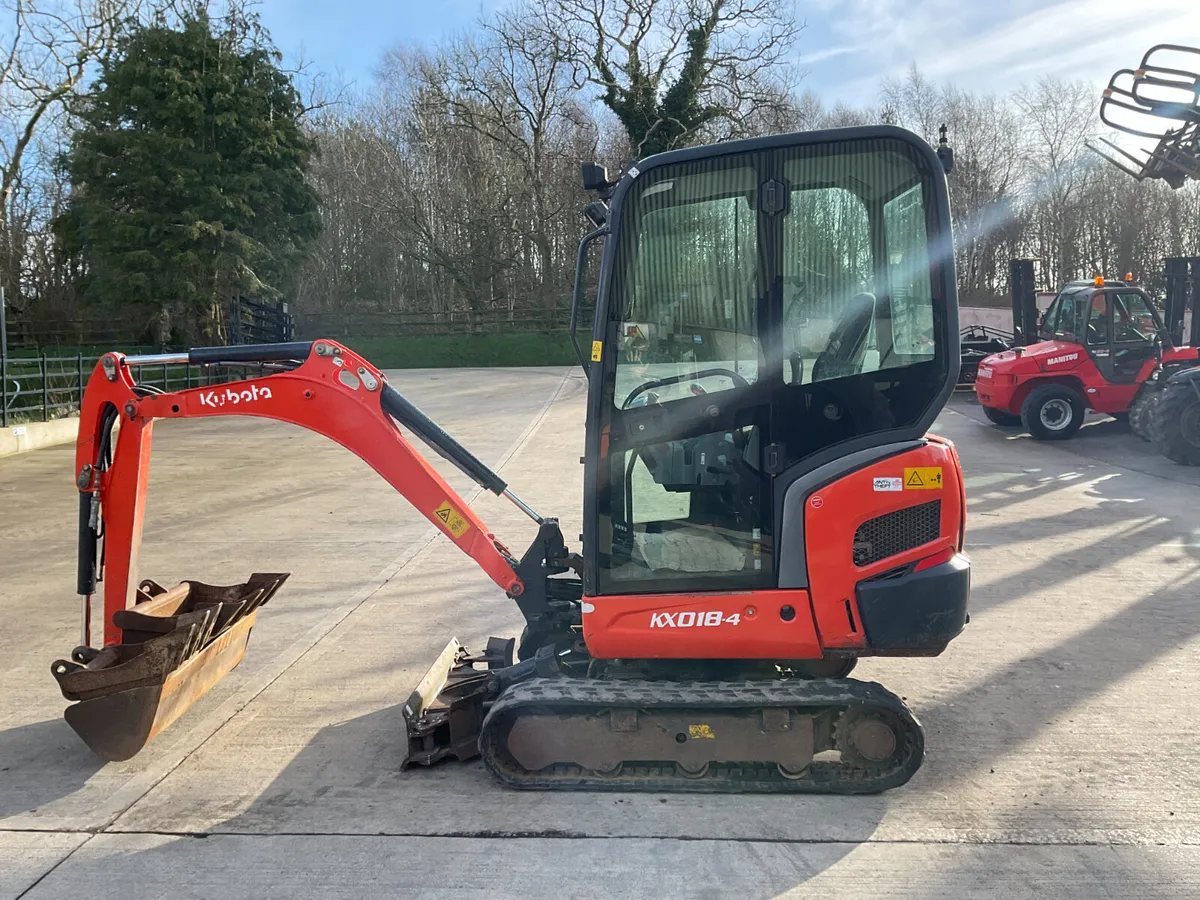Kubota KX018-4 (Mini Digger) - Image 1