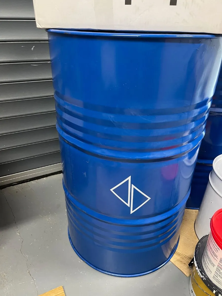 200 Litre steel drums