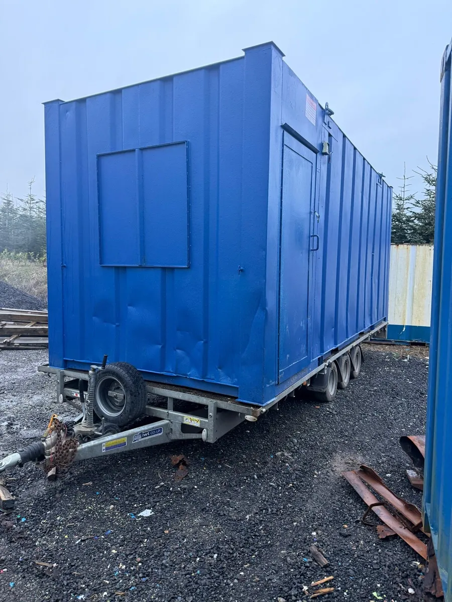 Half office half container 20ft - Image 1