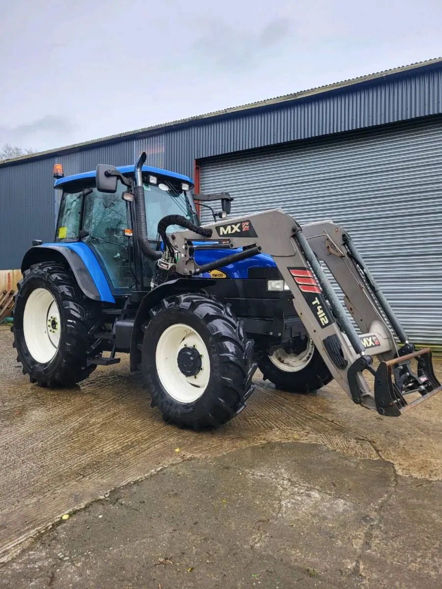 08 New Holland TM120 Full spec - Image 1