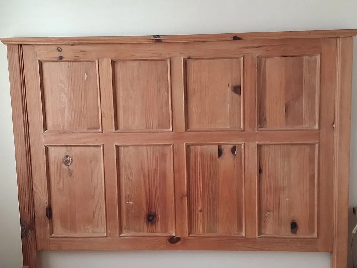 King size bed frame - Image 1