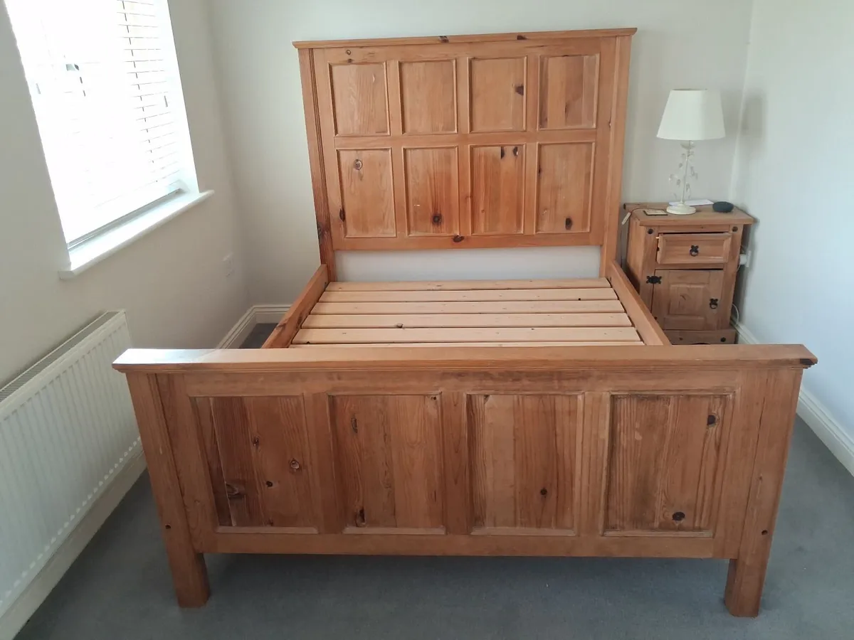 King size bed frame - Image 2
