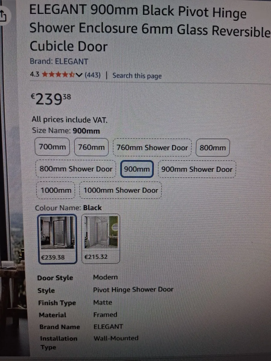 Shower door - Image 2