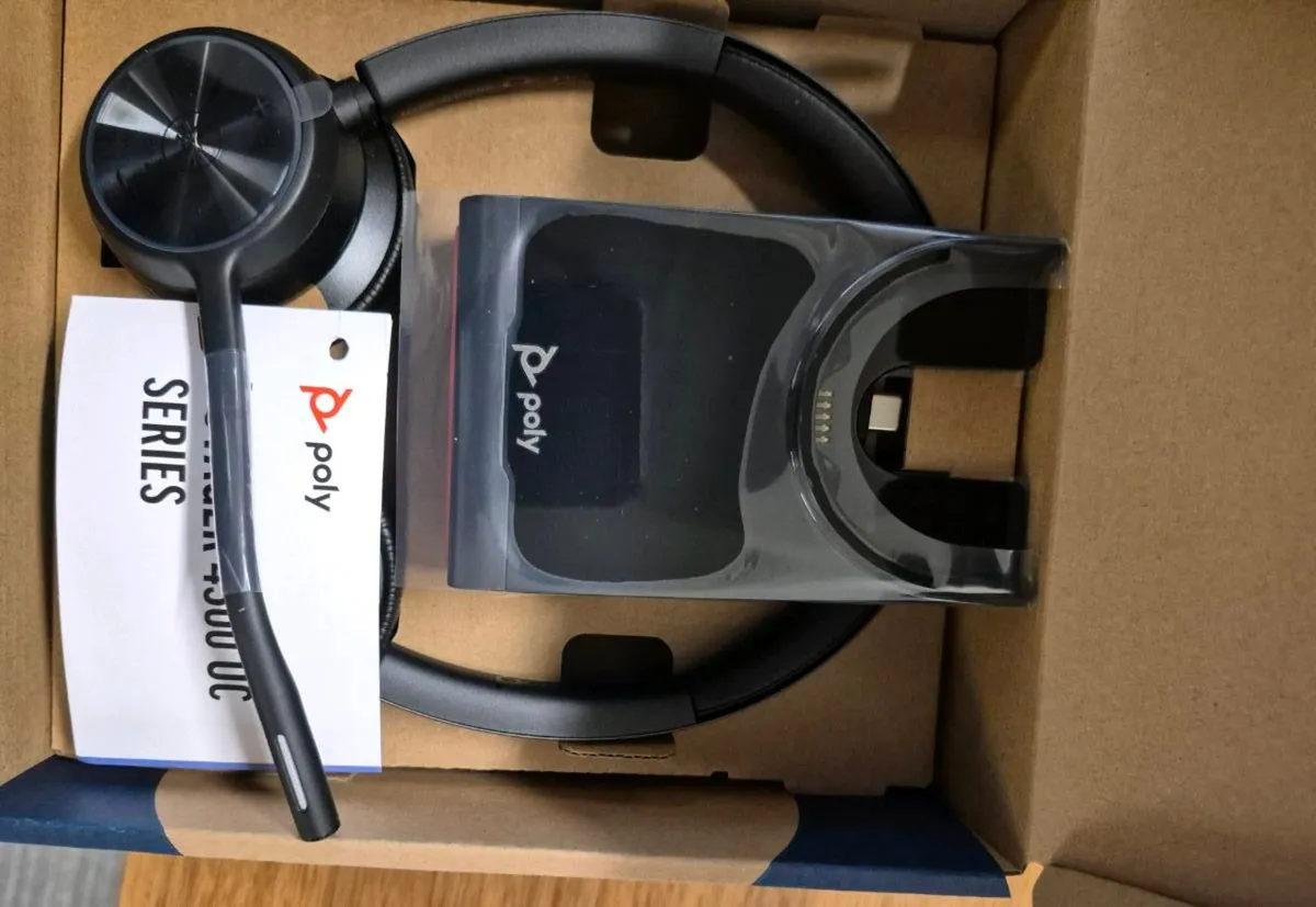 Voyager 4320 u wireless headset new